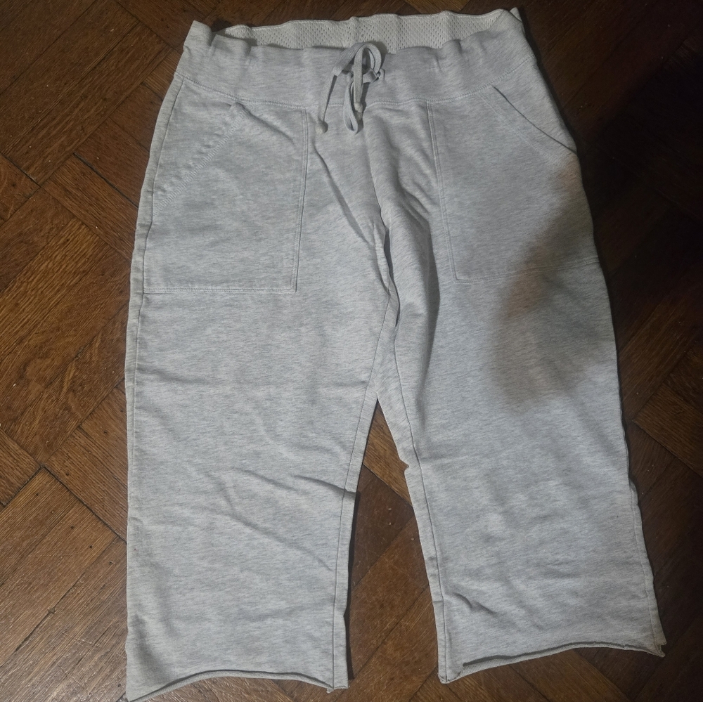 GAP CROPPED JOGGERS GREY SZ SMALL - Picture 2 of 4